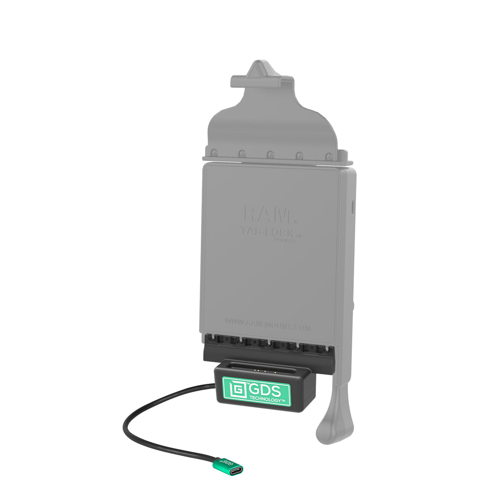 GDS® Powered Dock Cup for IntelliSkin® Next Gen Tablets (RAM-GDS-DOCK-V10PU)