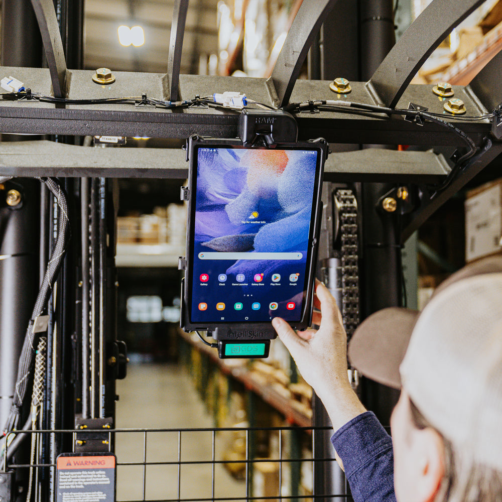 Locking GDS® Cool-Dock™ for Samsung Tab S10+, S9+, S8+ & More (RAM-GDS-DOCKLF-SAM78CPU)