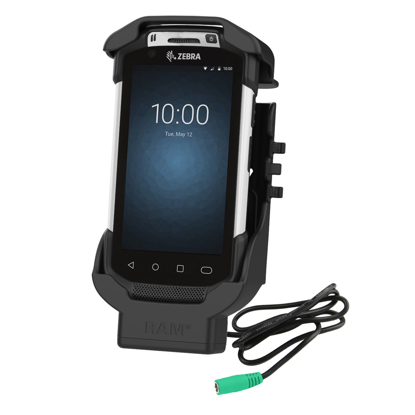 RAM® Form-Fit Powered Dock for Zebra TC70, 72, 75 & 77 (RAM-HOL-ZE7-2U)