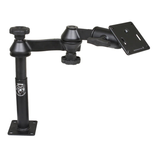 RAM Tele-Pole with 4" & 7" Poles, Swing Arms & 75x75mm VESA Plate (RAM-VP-SW1-47-2461)