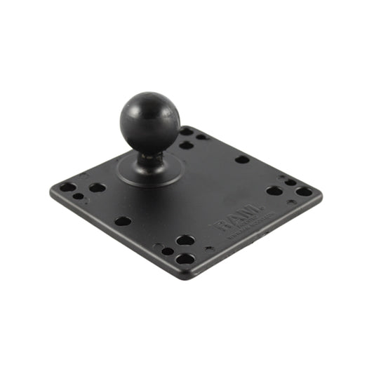 RAM 4.75" Square Base with VESA Hole Patterns & 1.5" Ball (RAM-246-AD1U) - RAM Mounts New Zealand - Mounts NZ