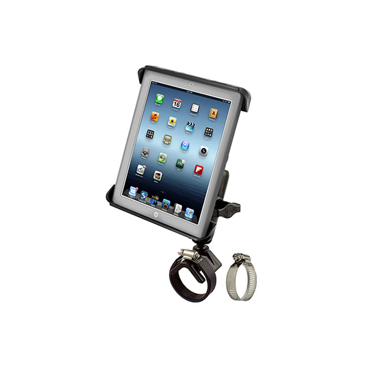 RAM® Tab-Tite™ Mount with Strap Hose Clamp Base for iPad Gen 1-4 + More (RAM-B-108-TAB3)