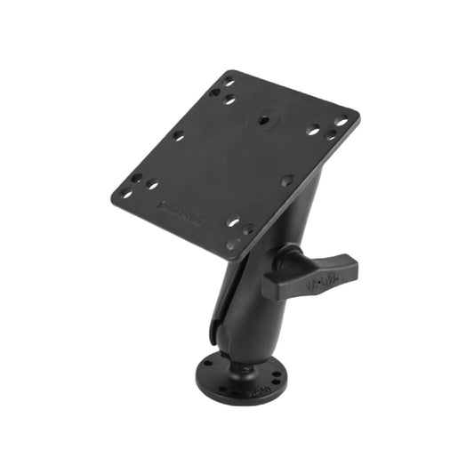 RAM-101U-246 RAM Double Ball Mount with 100x100mm VESA Plate-Image-1