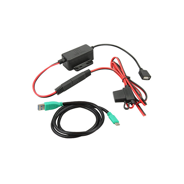 GDS® Modular Hardwire Charger with Type C Cable (RAM-GDS-CHARGE-V7-USBCU)